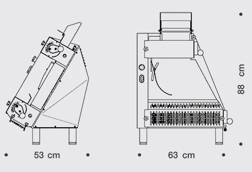 Friulco Pizza Dough Sheeter B02 - M51 - Image 8