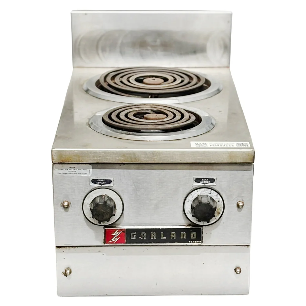 12'' Garland 2 Burner Hot Plate Electric Used FOR02115 - Image 2