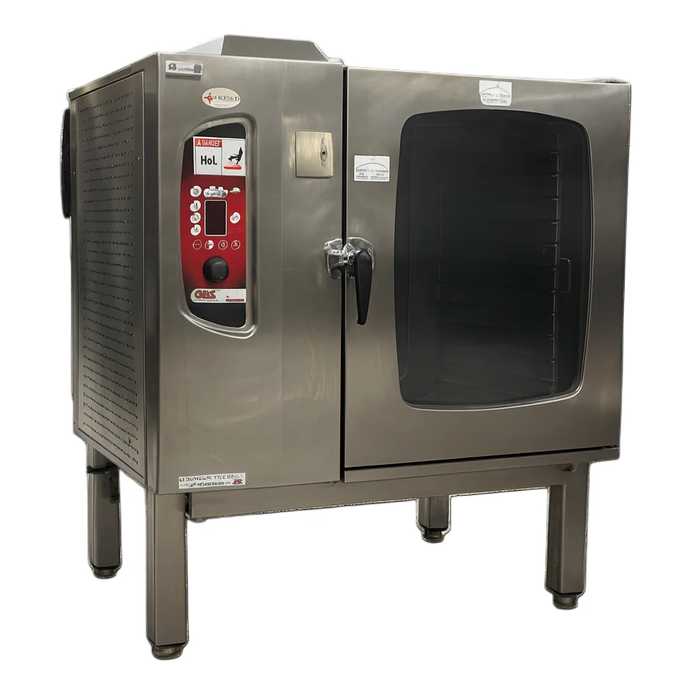 GBS Natural Gas Combi Oven Used FOR02298 - Image 2