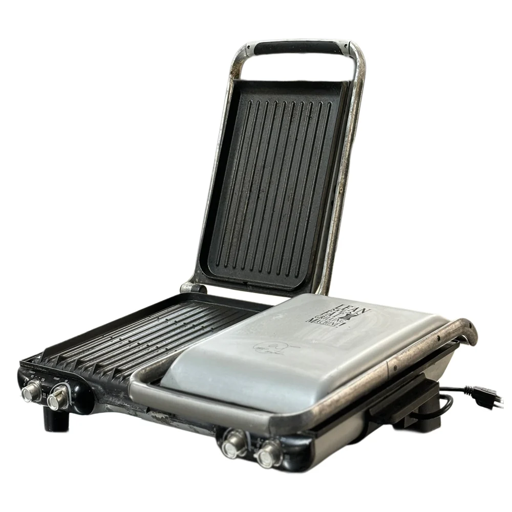 George Foreman 27'' Double Panini Grill Used FOR02158 - Image 2