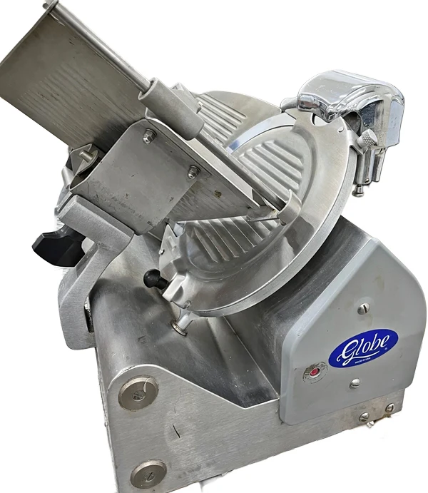 Globe 13″ Premium Manual Gravity Feed Heavy Duty Meat Slicer Used FOR01759 - Image 3