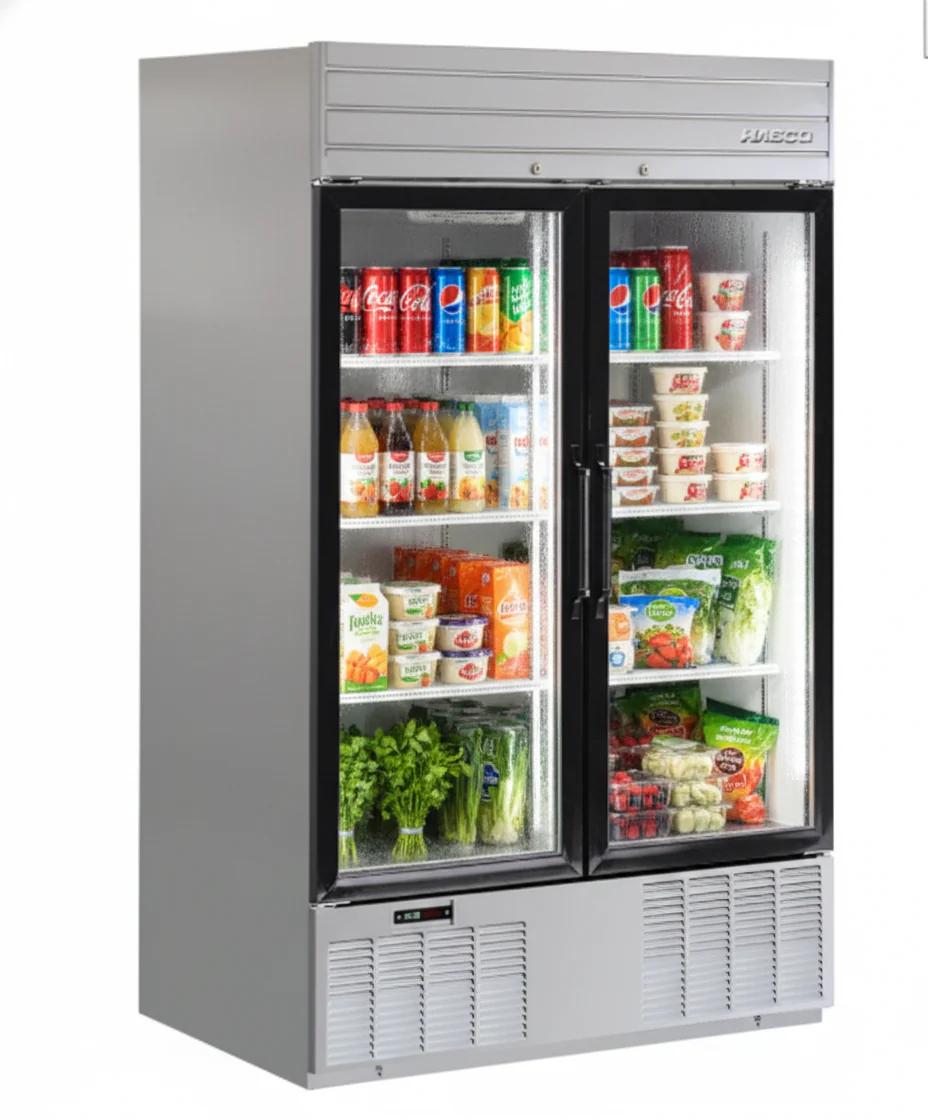 Habco 47.5" Stainless Xterior Display Refrigerator SE46HCSXG