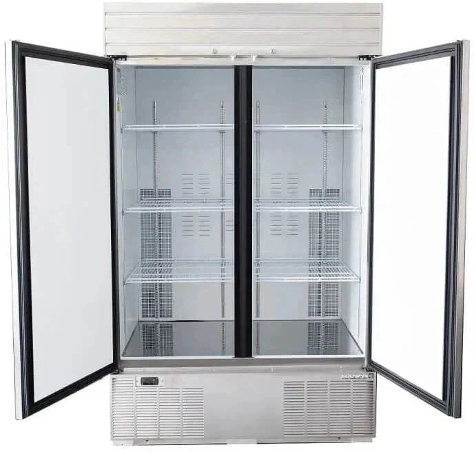 Habco 47.5" Stainless Xterior Display Refrigerator SE46HCSXG - Image 3