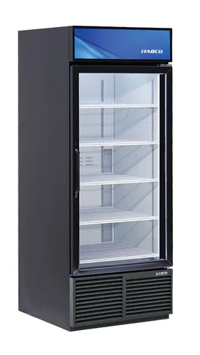 Habco ESM28HC 30" Wide 78" High 1 Swing Door Glass Refrigerator Merchandiser - Image 2