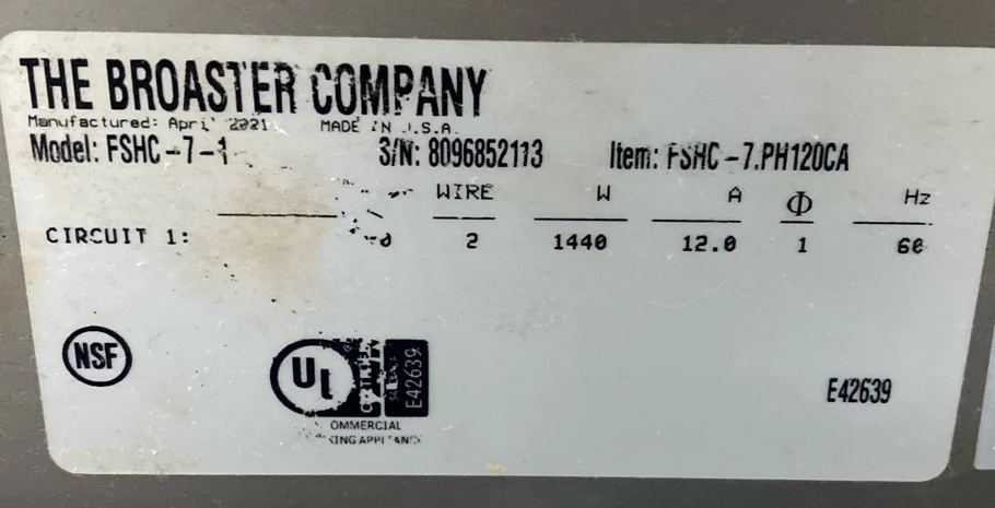 Hatco Undercounter Holding Cabinet Used FOR02038 - Image 6