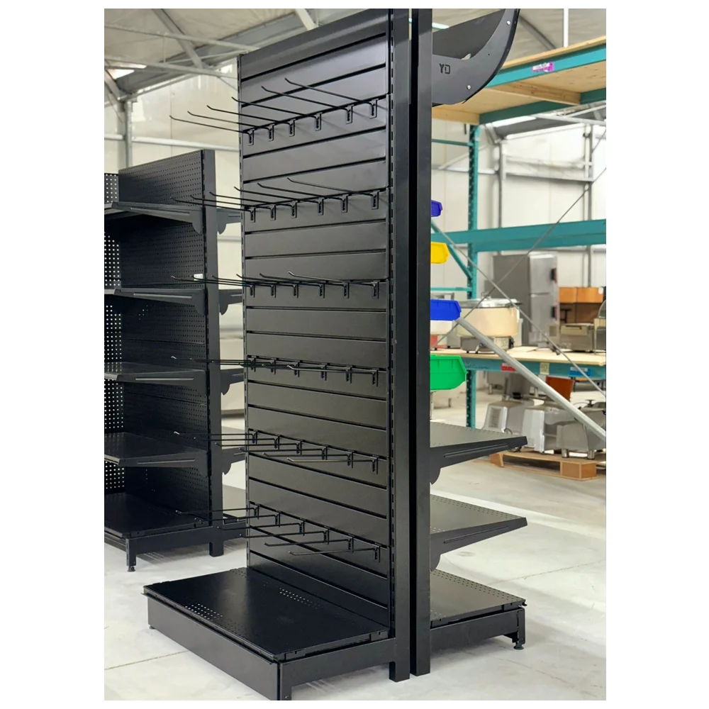 Heavy Duty Metal Slatwall Back Shelf, YD-S017W - Image 3