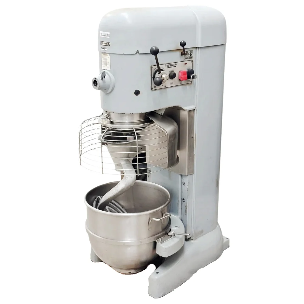 Hobart 27" Single Phase Planetary Dough Mixer 80Q Used FOR02435 - Image 3