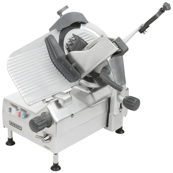 Hobart 13'' EDGE13A-11 Heavy Duty Automatic Gravity Feed Meat Slicer - Image 3
