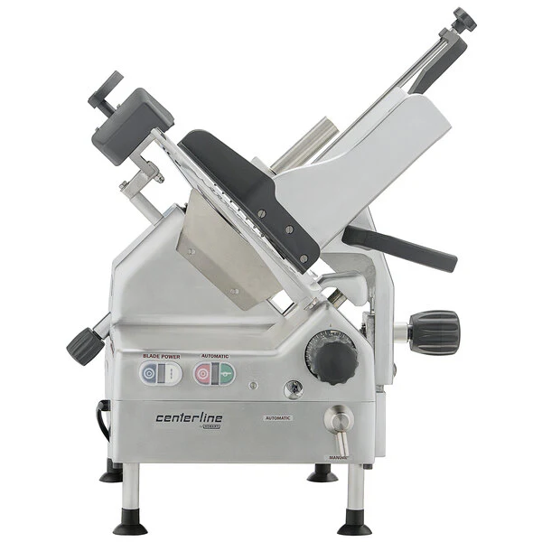 Hobart 13'' EDGE13A-11 Heavy Duty Automatic Gravity Feed Meat Slicer - Image 5