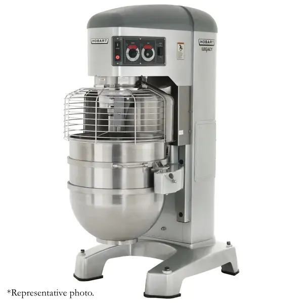 Hobart Legacy HL1400 140 Qt. Planetary Floor Mixer - 200-240V, 3 Phase Used FOR02348