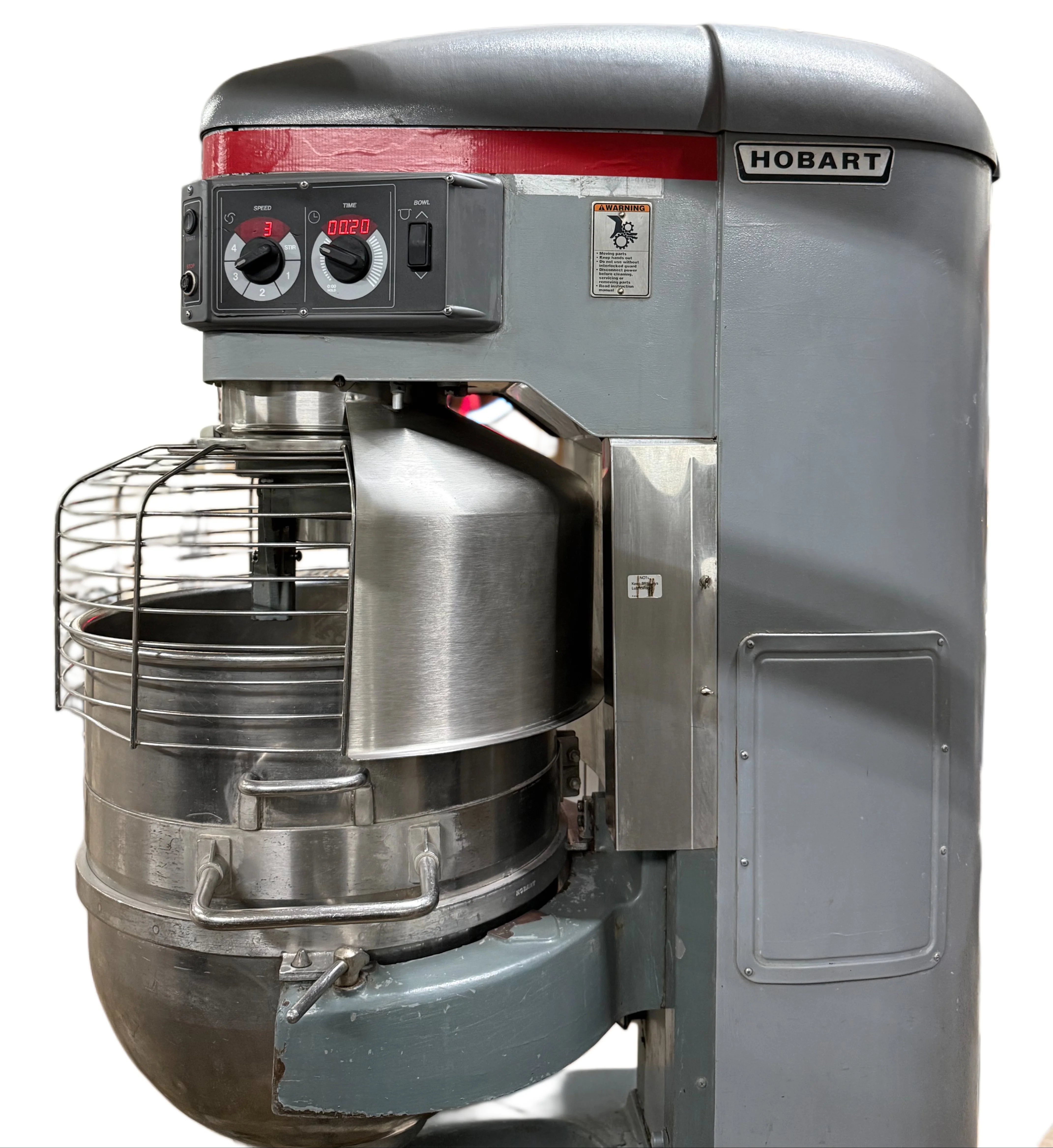 Hobart Legacy HL1400 140 Qt. Planetary Floor Mixer - 200-240V, 3 Phase Used FOR02348 - Image 4