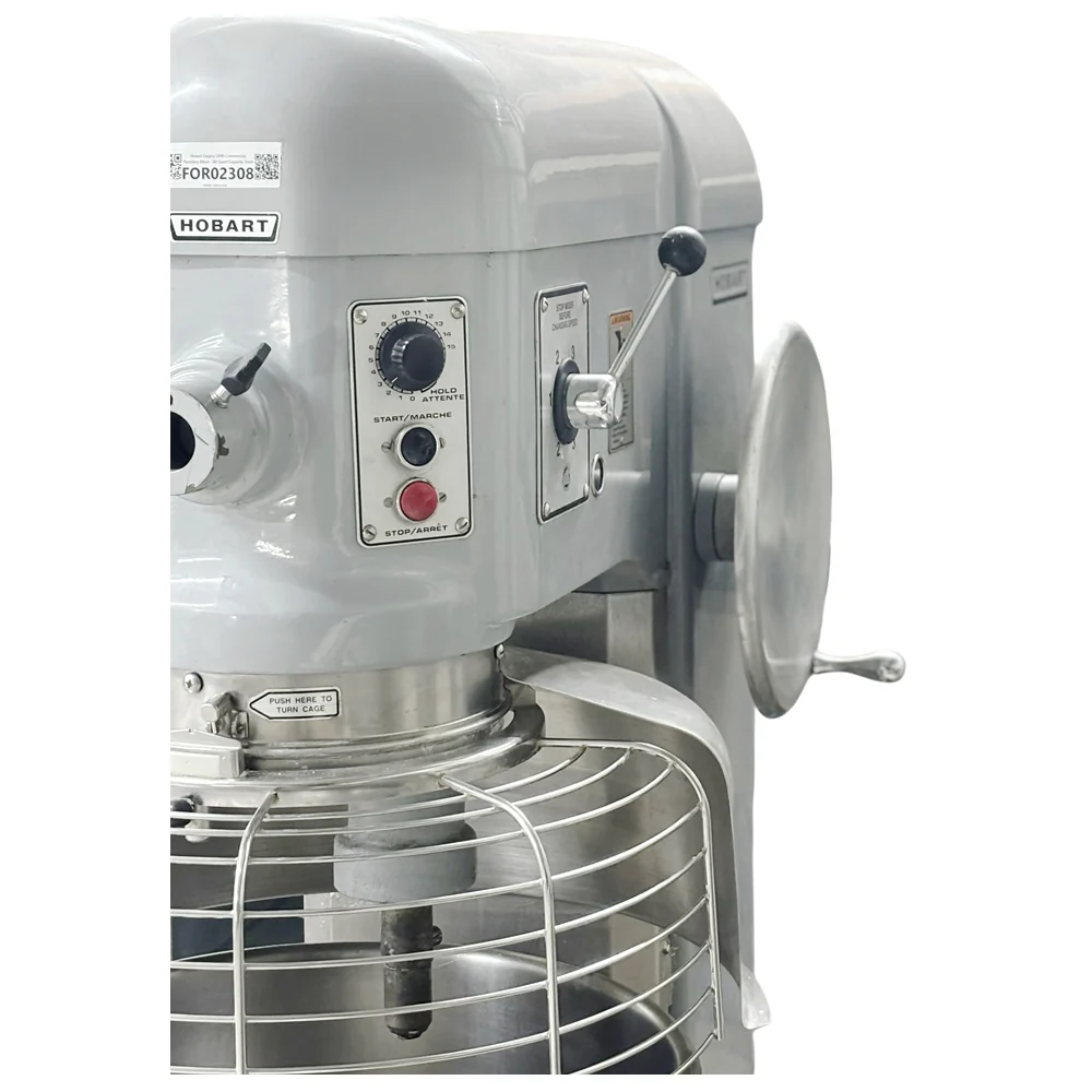 Hobart L800 Commercial Planetary Mixer with Guard - 80 Quart Capacity Used FOR02308 - Image 2