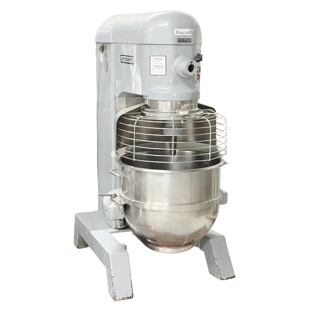 Hobart L800 Commercial Planetary Mixer with Guard - 80 Quart Capacity Used FOR02308 - Image 4