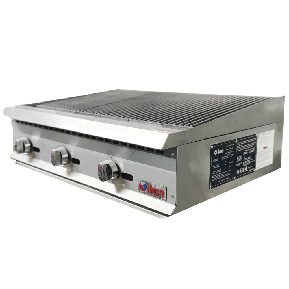 Ikon 36" Gas Radiant Charbroiler - 105,000 BTU IRB-36 - Image 2