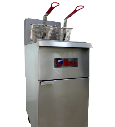 Ikon Natural Gas Fryer Floor Model 40-55lbs Capacity, - 120,000 BTU IGF-40/50 NG - Image 2