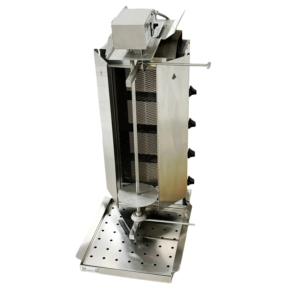 Inoksan Doner Shawarma Machine 4 Burner Natural Gas Used FOR02295