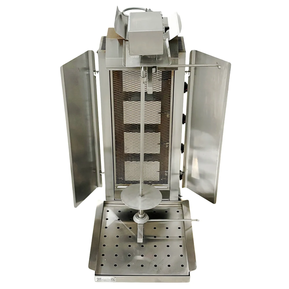 Inoksan Doner Shawarma Machine 4 Burner Natural Gas Used FOR02295 - Image 2
