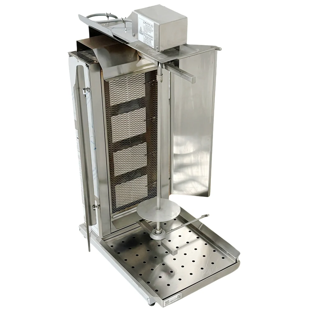 Inoksan Doner Shawarma Machine 4 Burner Natural Gas Used FOR02295 - Image 3