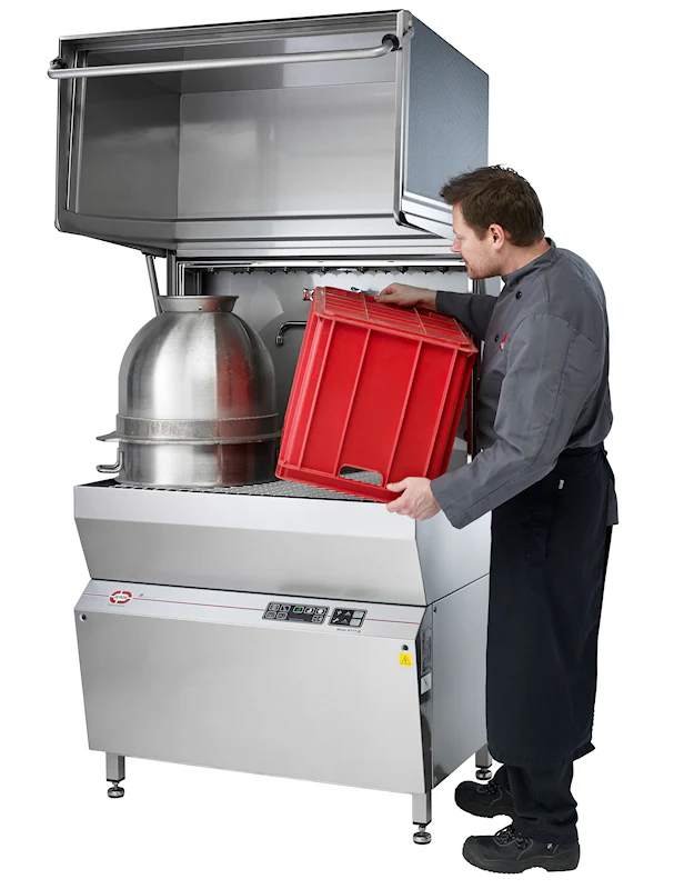 Jeros Industrial Car Wash Style System for Pot, Utensil, Bakery Tray & Milk Jar Dishwasher 9117 - Image 3