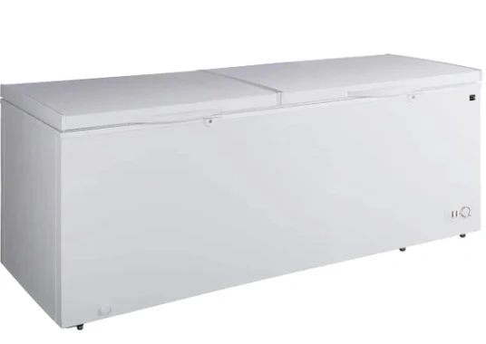 79'' 21 Cu Ft Dual Door Convertible Chest Freezer or Fridge with Wheels KKCF21-W