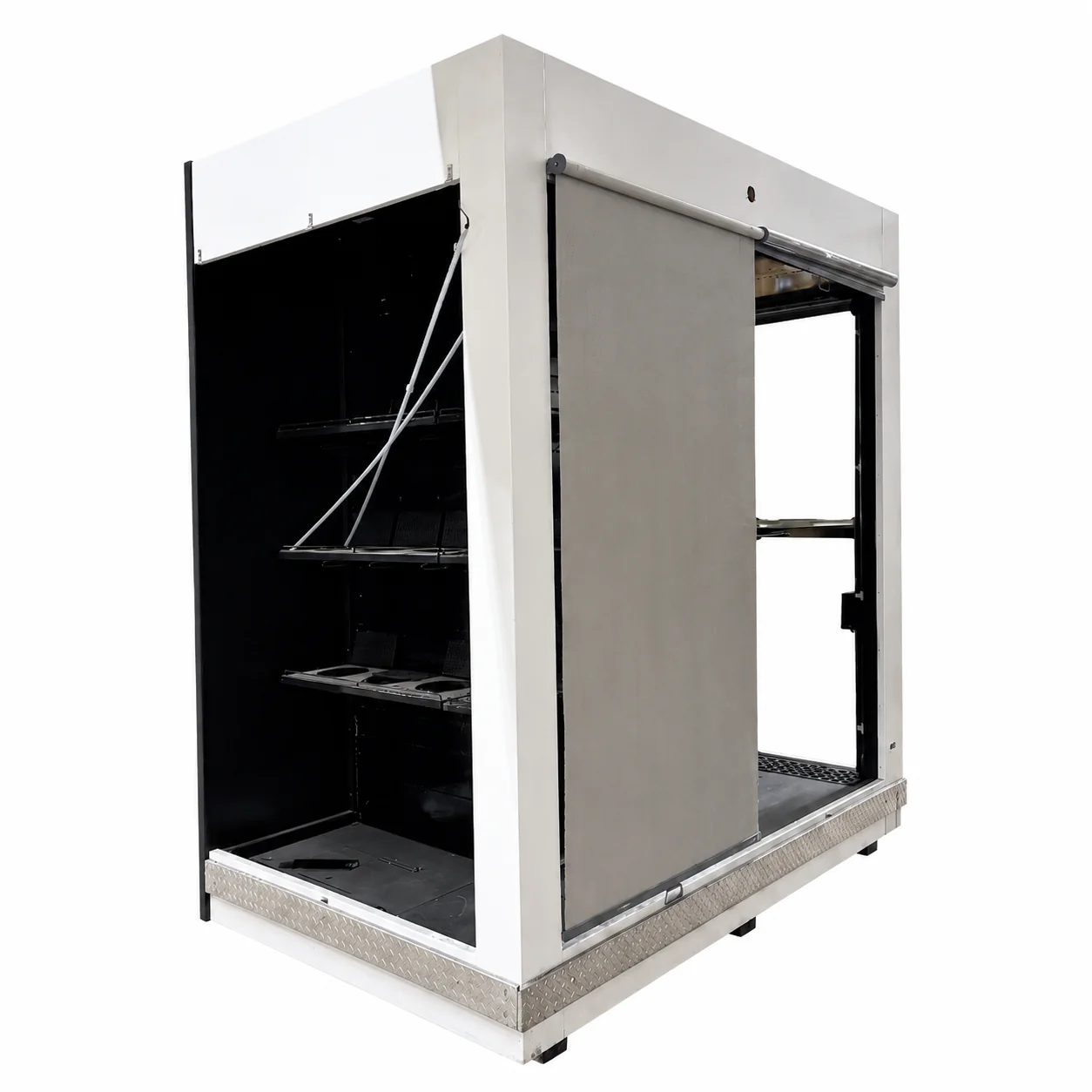 Killion 95" Floral Case with Night Curtains Demo FOR02442 - Image 3