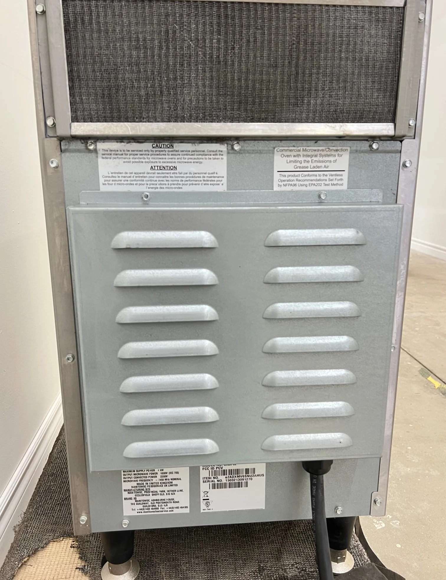 MerryChef 14.75" Ventless Advanced Cooking Technology Convection Oven Used FOR01938 - Image 7