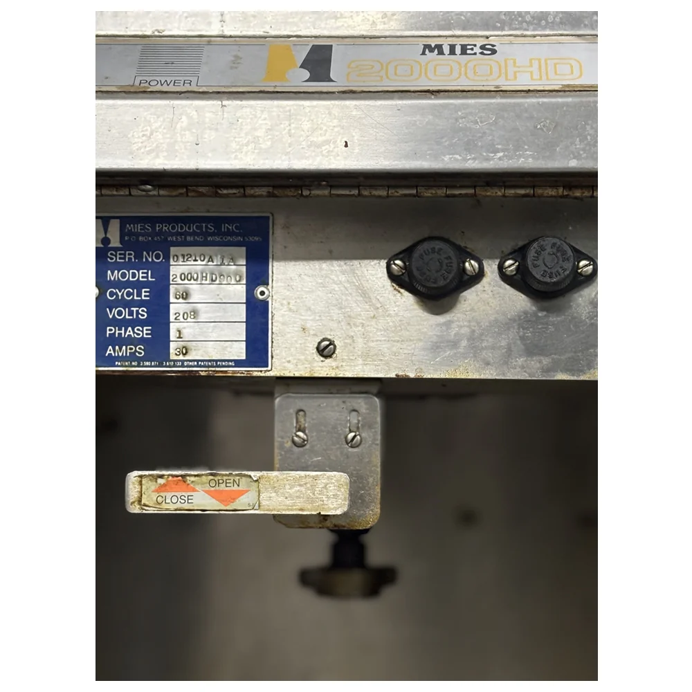 Mies Pressure Fryer Used FOR02174 - Image 6