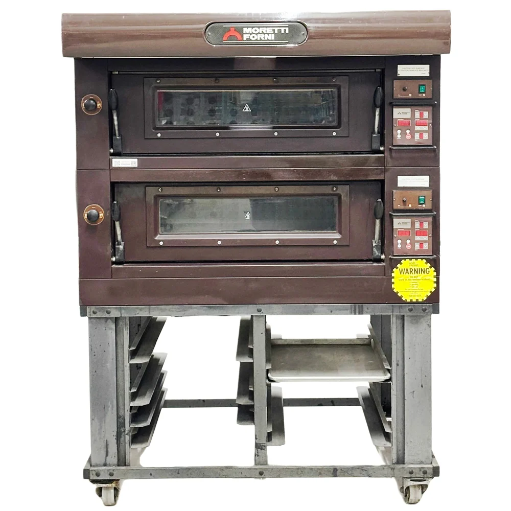 Moretti Forni Electric Deck Oven Without Proofer Used FOR02097 - Image 3