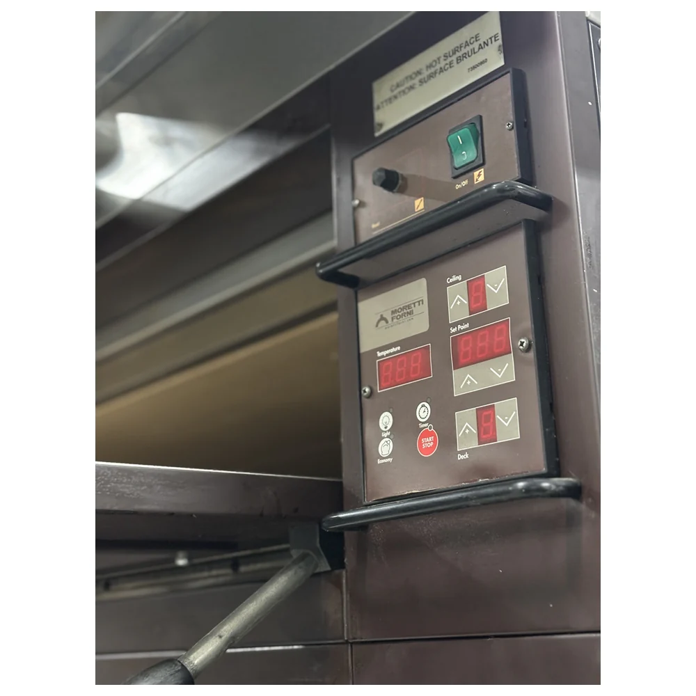 Moretti Forni Electric Deck Oven Without Proofer Used FOR02097 - Image 4