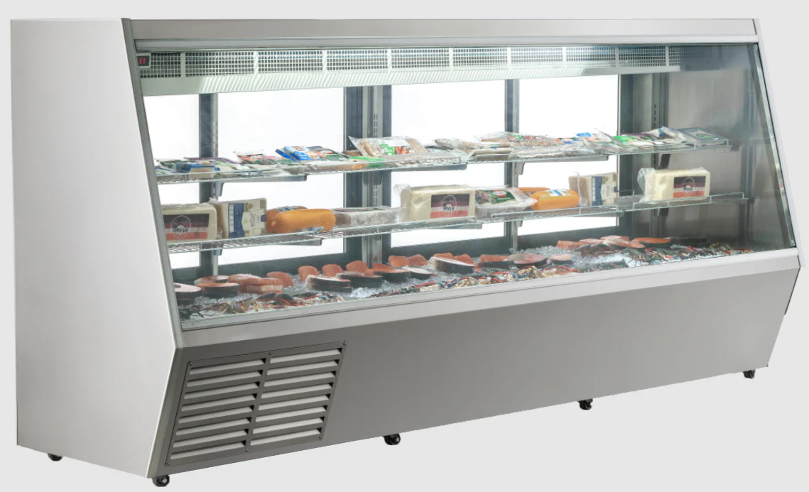 New Air 119″ Meat Deli Display Showcase NDDC-119-GC