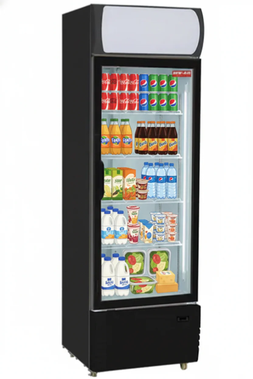 New Air 24" Single Glass Door Merchandiser NGR-036-H