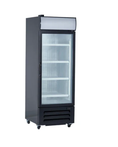 New Air 27" Single Glass Door Merchandising Freezer NGF-054-H - Image 2
