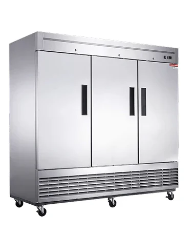 New Air 3-Door Solid Reach-In Refrigerator NSR-182-H