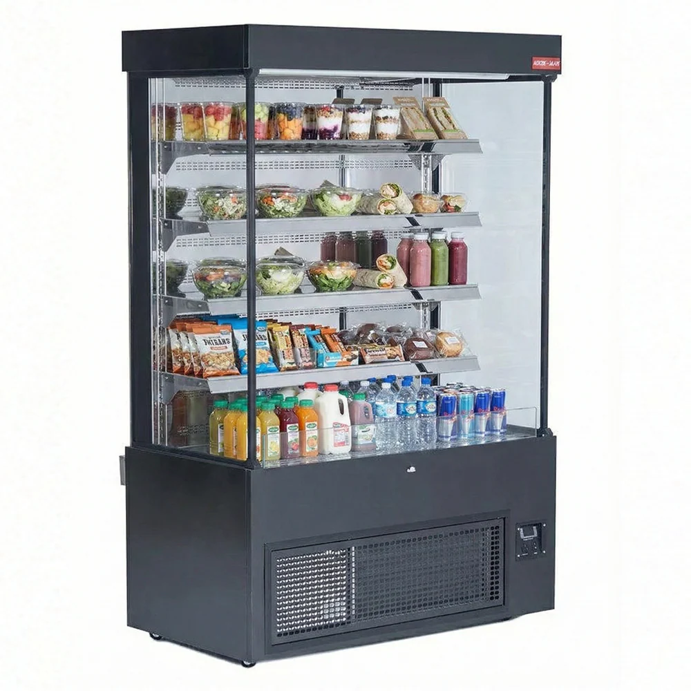 New Air 51" Open Air Merchandiser - 24 Cu. Ft. Capacity NOM-52-S