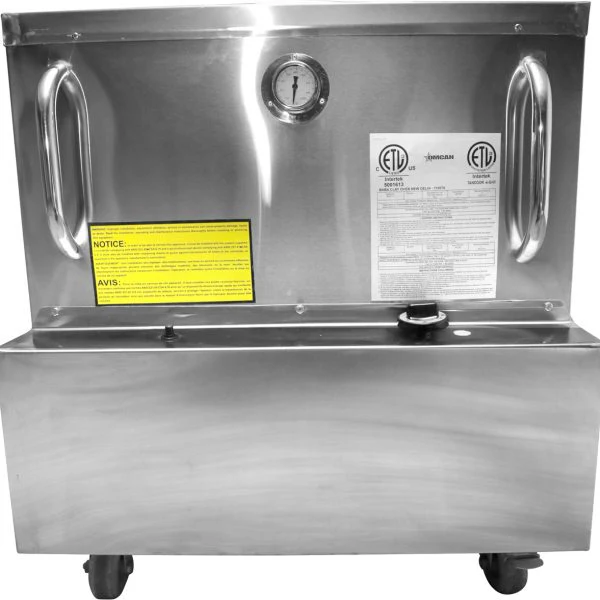 Omcan 32″ x 32″ Stainless Steel Tandoor Clay Oven – Natural Gas 44285 - Image 2