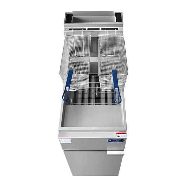 Omega Natural Gas/Propane 40LB Deep Fryer ATFS-40 - Image 3