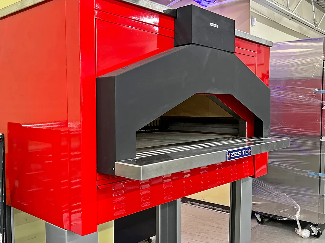 Zesto Open Brick Deck Pizza/ Bake Oven Gas 312SS-OB - Image 13