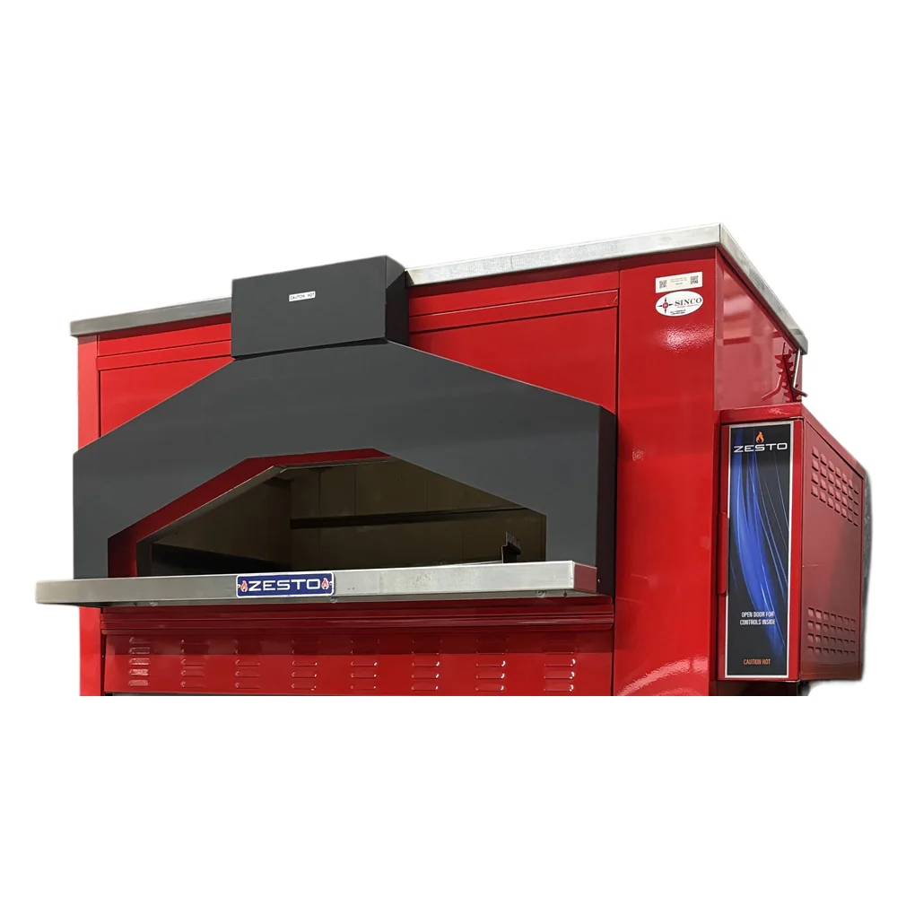 Zesto Open Brick Deck Pizza/ Bake Oven Gas 312SS-OB - Image 4