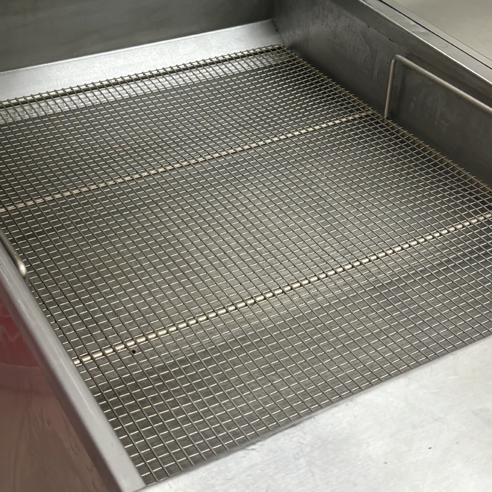 Pitco 118" Natural Gas Fryer with Solstice Bread and Batter Cabinet Fry Dump Station Used FOR02398 - Image 3