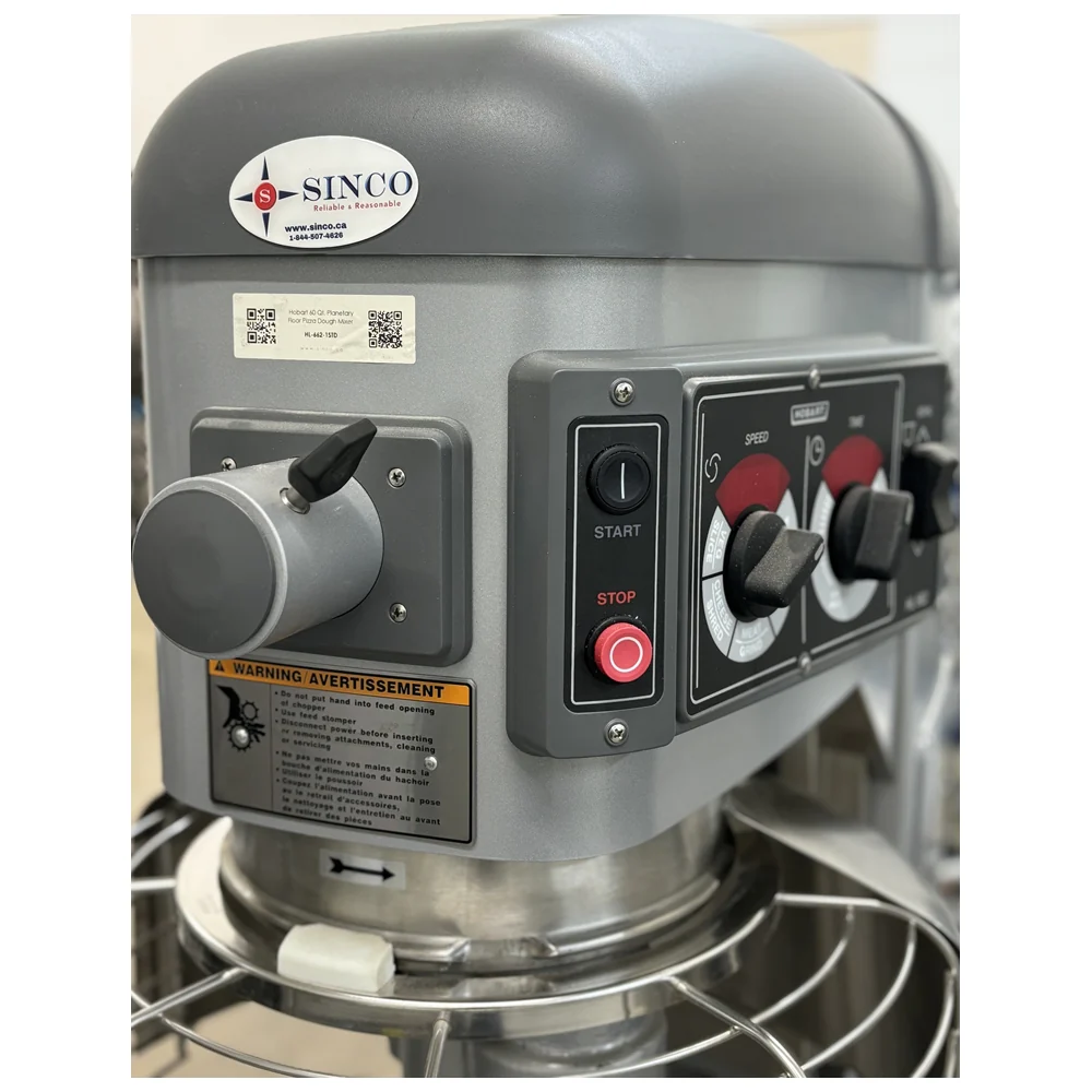 Hobart Planetary Floor Dough Mixer 60Qt Capacity, HL-662-1STD - Image 5