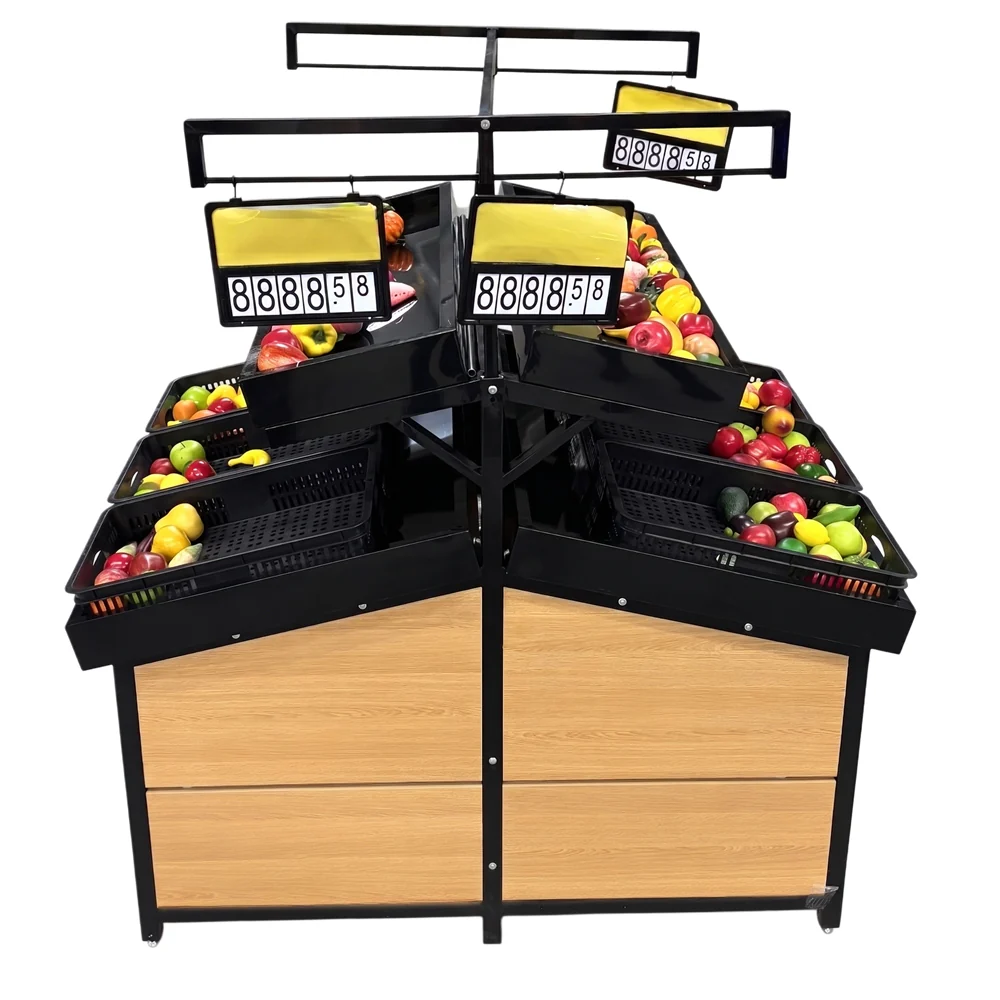 Plastic Tray Vegetable Rack Double Side HD-VRDM-08 - Image 3