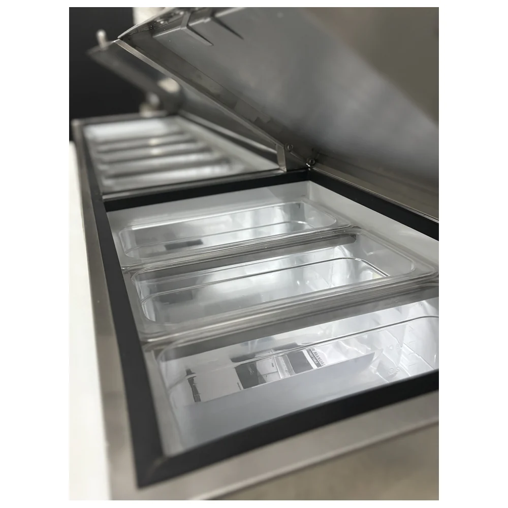67'' Pro-Kold Single Door 2 Drawers Pizza Prep Table PPT-67-21 - Image 7