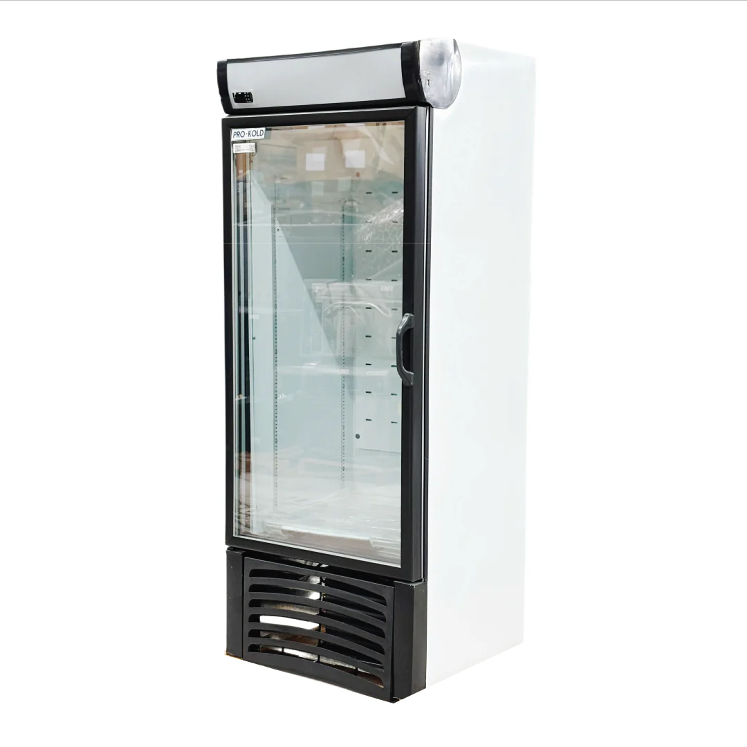 30" Pro-Kold Single Glass Door Freezer 16 Cu.Ft - DURF-16W - Image 3