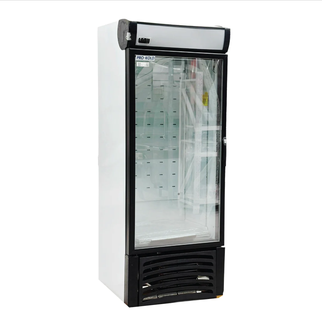 30" Pro-Kold Single Glass Door Freezer 16 Cu.Ft - DURF-16W - Image 4