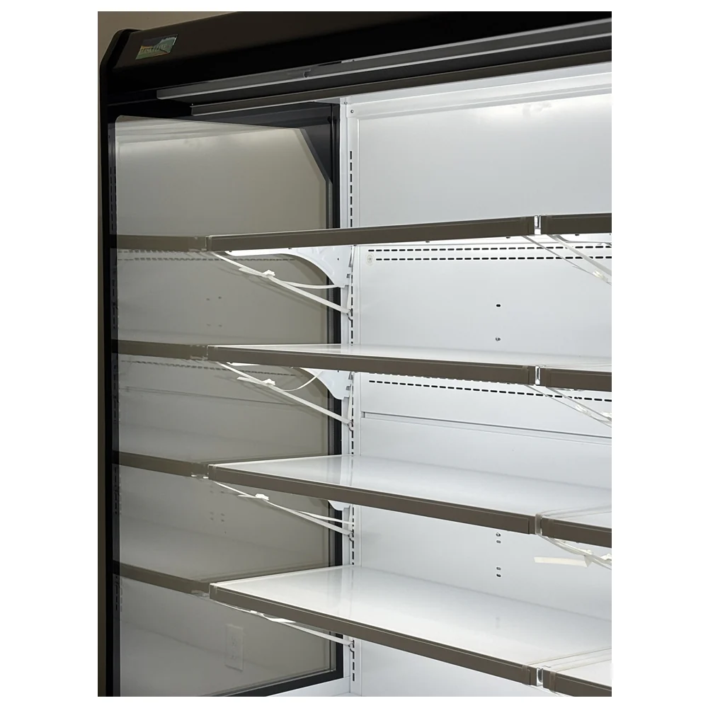 Alaska-Line 76'' Open Air Merchandise Display Cooler w/ Curtain 31.7 Cu.Ft. HIT-23 - Image 6