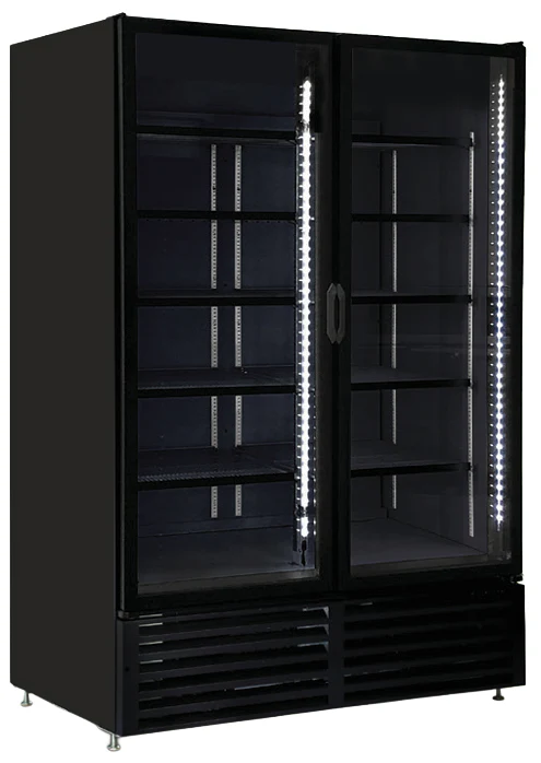 QBD 52" Double Glass Swing Door Cooler CD47FD-HC