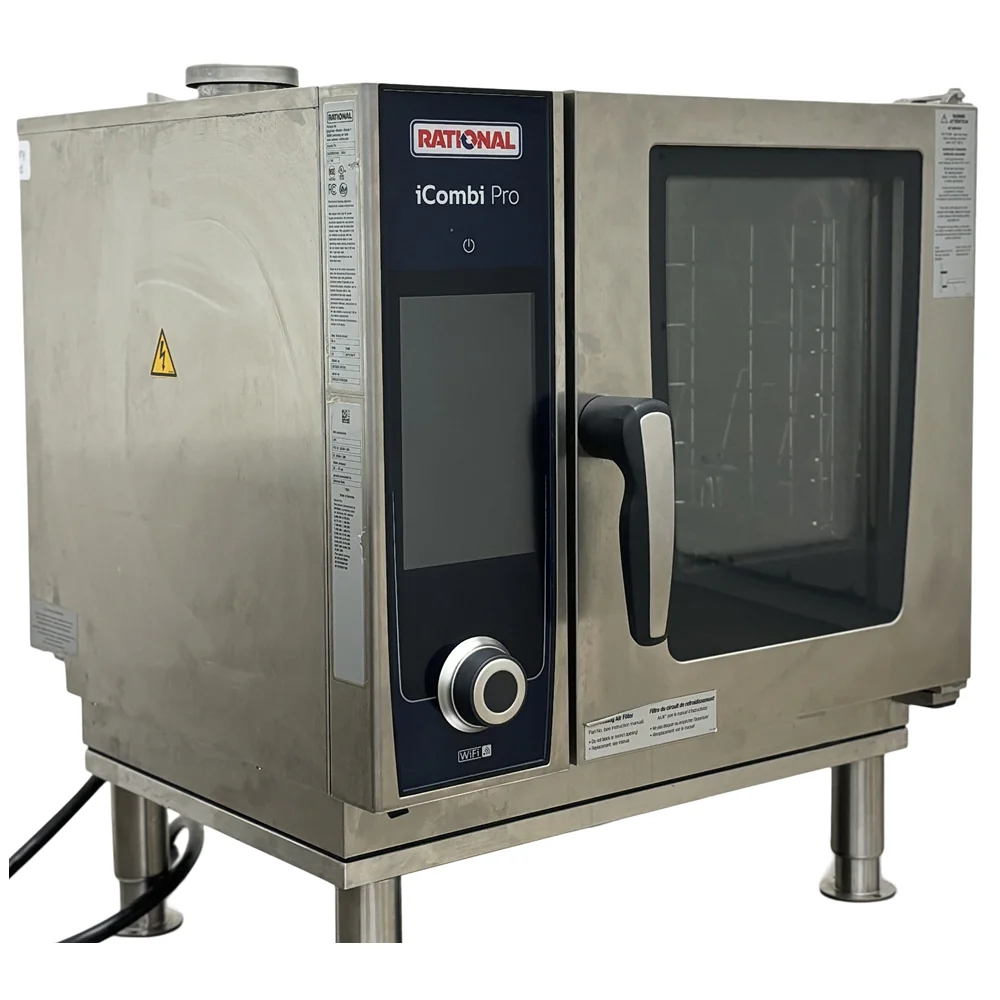 Rational iCombi Pro 4 Pan Half Size Electric Combi Oven Used FOR02139 - Image 3