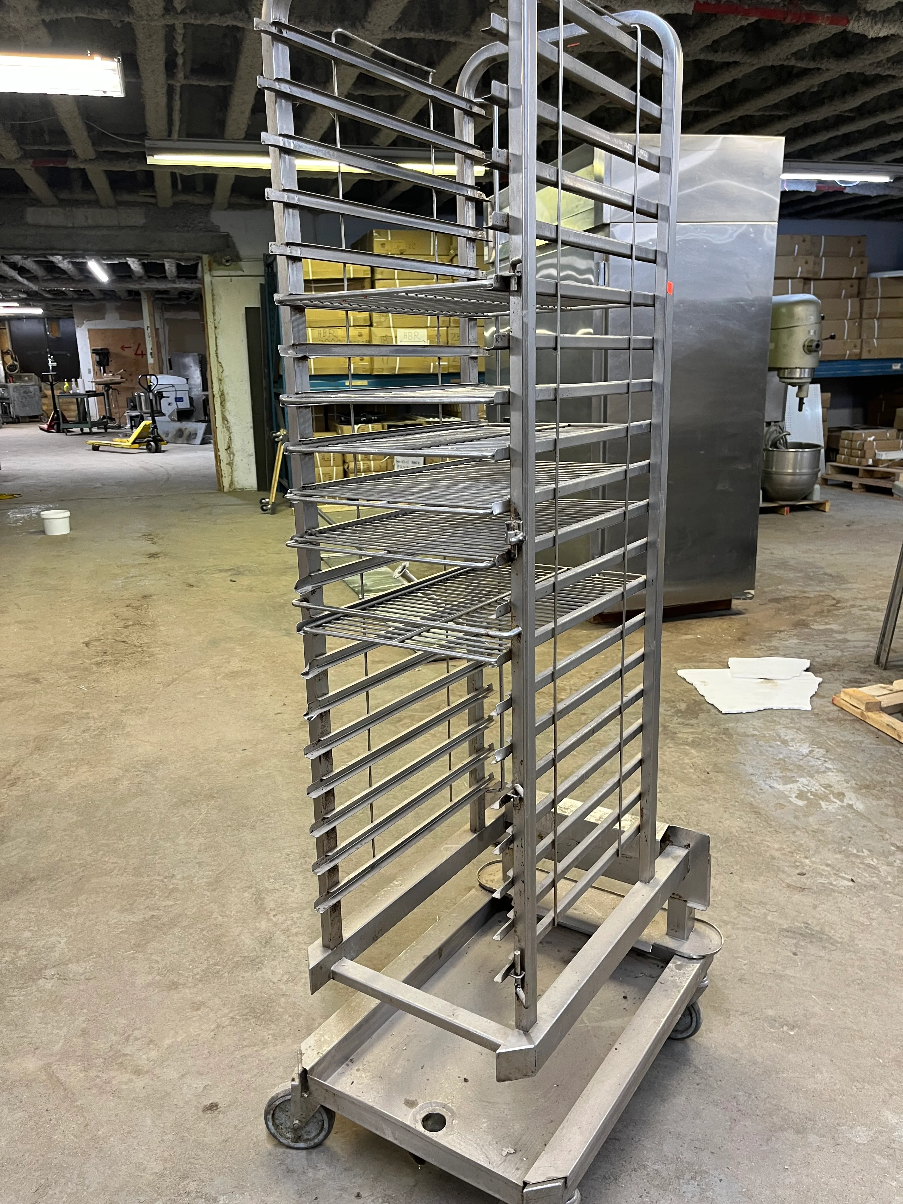 Rational Oven Rack Mobile Cart Used FOR01782 - Image 2