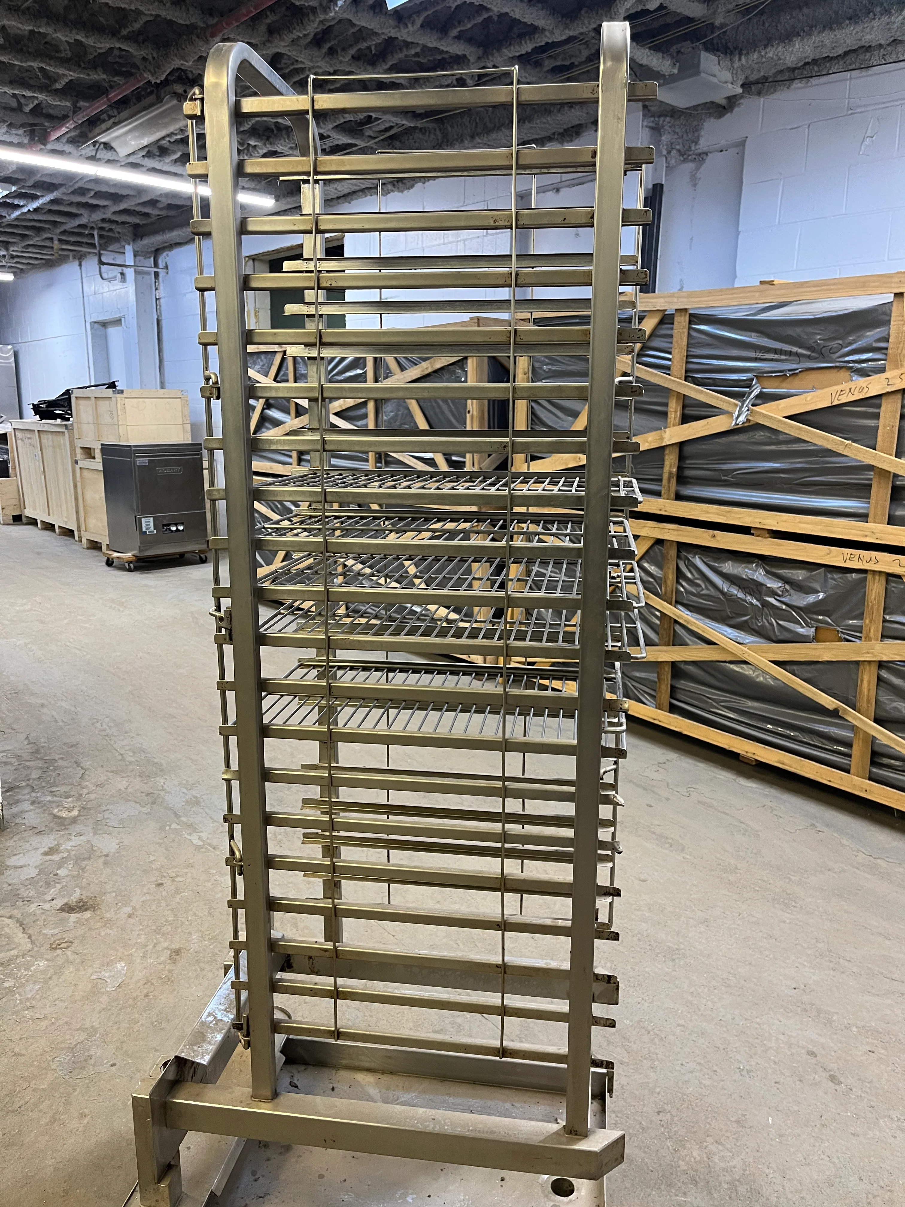 Rational Oven Rack Mobile Cart Used FOR01782 - Image 3