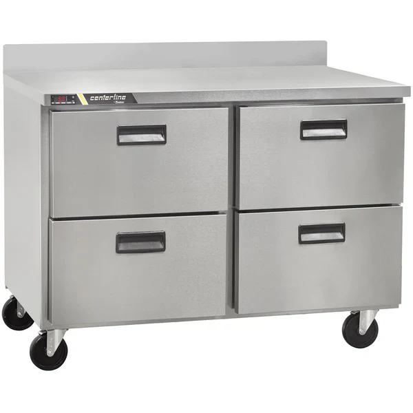Traulsen Centerline Double Door 48" Refrigerated Work Table - Various Configurations CLUC-48R - Image 3